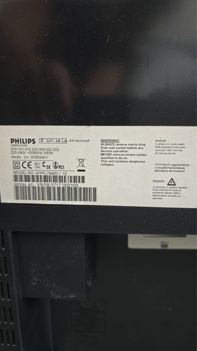 Vand tv Philips  urgent diagonala 133cm