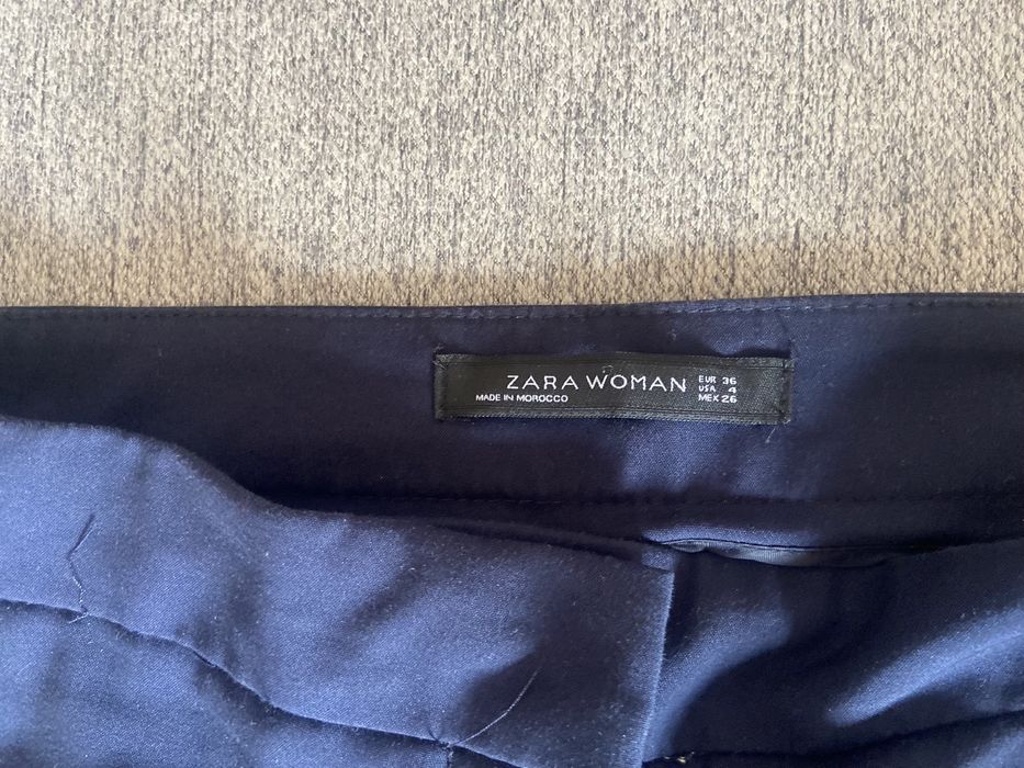 Pantaloni zara, albastri