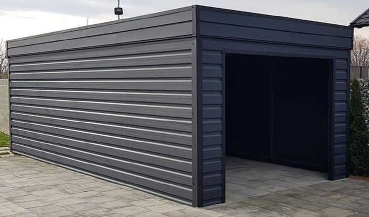 Garaje auto moderne pe structura metalica, pret de producator