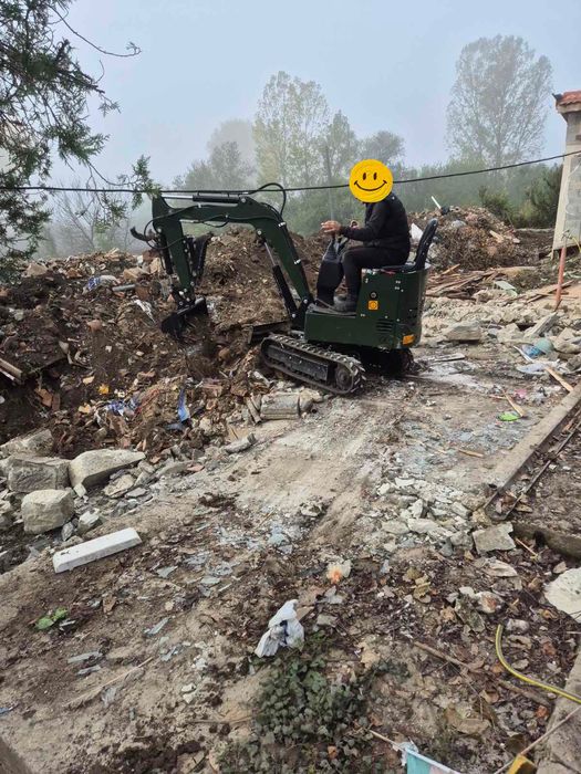 Услуги с мини багер