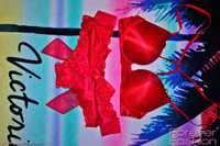 Sutien Dublu Push-Up VICTORIA’S SECRET 100% Original Bombshell 70B Red