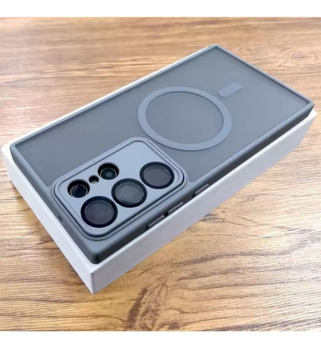 Samsung S23/S24/S25/PLUS/ULTRA - Husa Magsafe Spate Mat Colorata