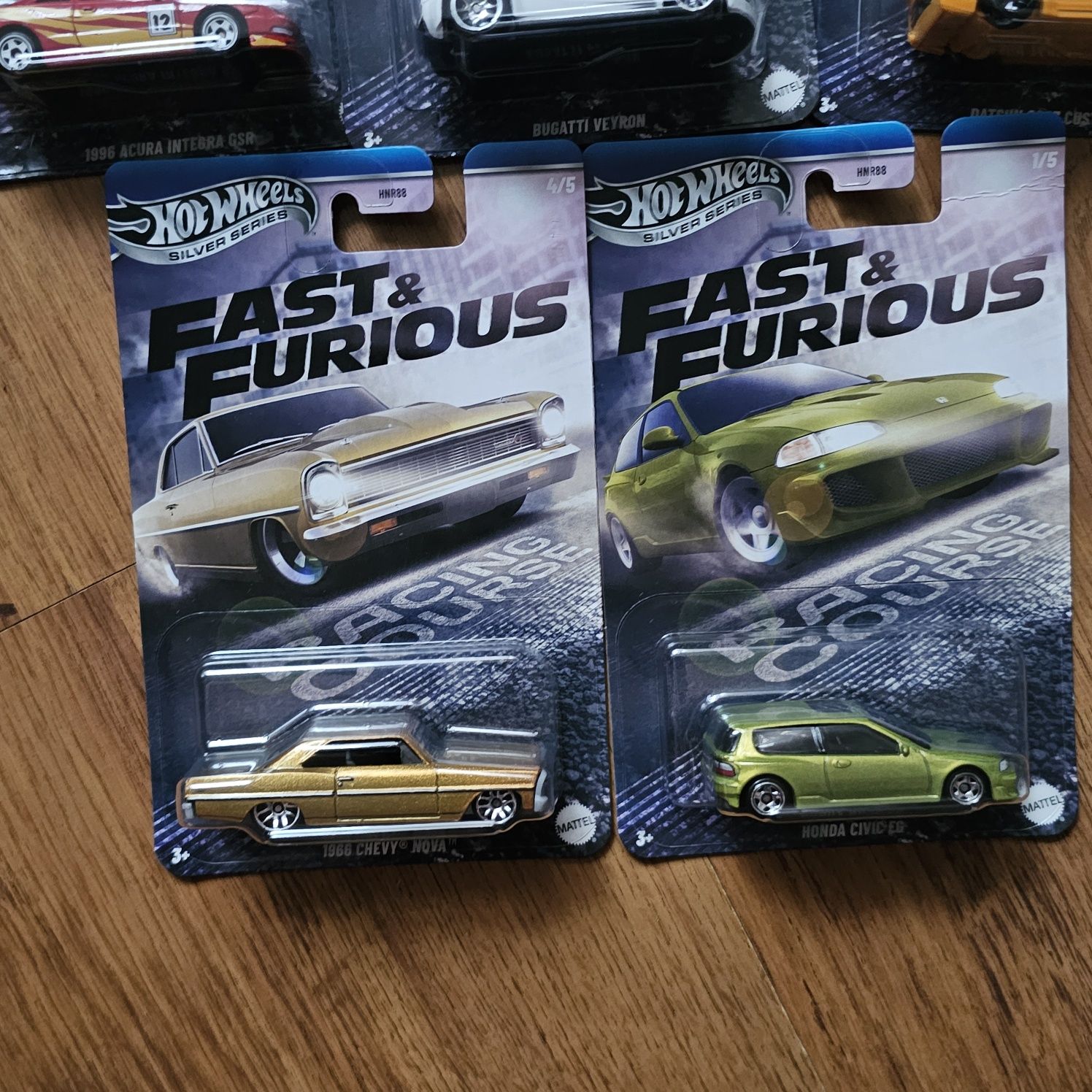 Hotwhiles Fast&firiws silver colection