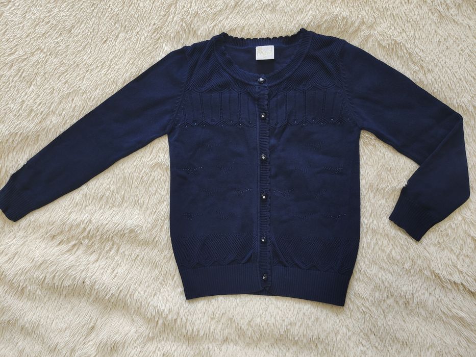 Кофта для девочки в школу