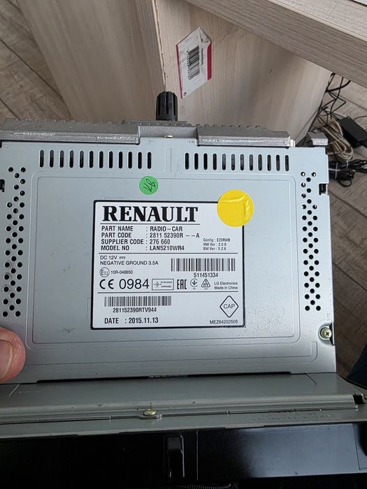 Navigatie originala Renault Clio IV