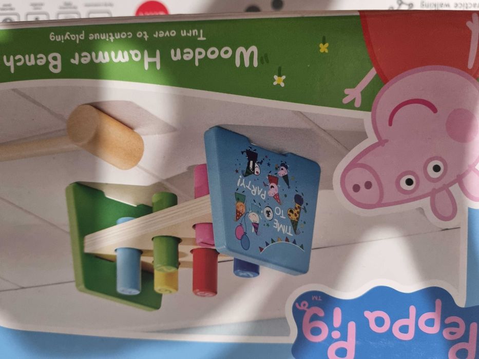 Детска играчка на Пепа пиг с чукче