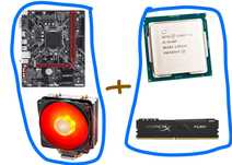 KIT GAMING I5 9400F + Placa de Baza B365M H + Cooler + 16 GB RAM