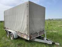 Remorca tandem 2.7 t , marca Saris-Stare f buna !