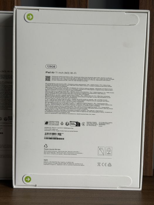 Ipad Air 11 (M3) - 128GB - Noi - Sigilate