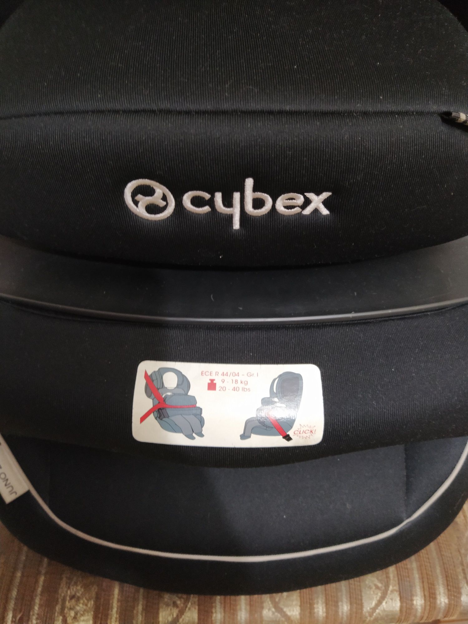 Cybex juno 2 fix black автокресло, автокресло с изофикс Кайбекс cybex