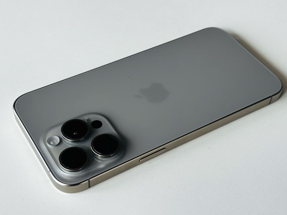 Iphone 15 Pro Max 512GB Natural Titanium 100% Батерия! Гаранция 6 мес