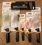 SET 5 Cutite + Ascutitor FISKARS Functional FORM| Noi Originale!