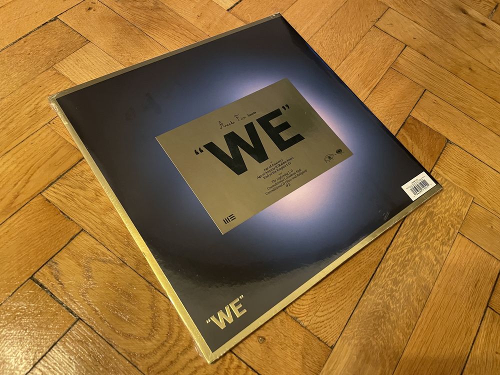 Disc vinil Arcade Fire WE (2022) ediție limitată disc alb