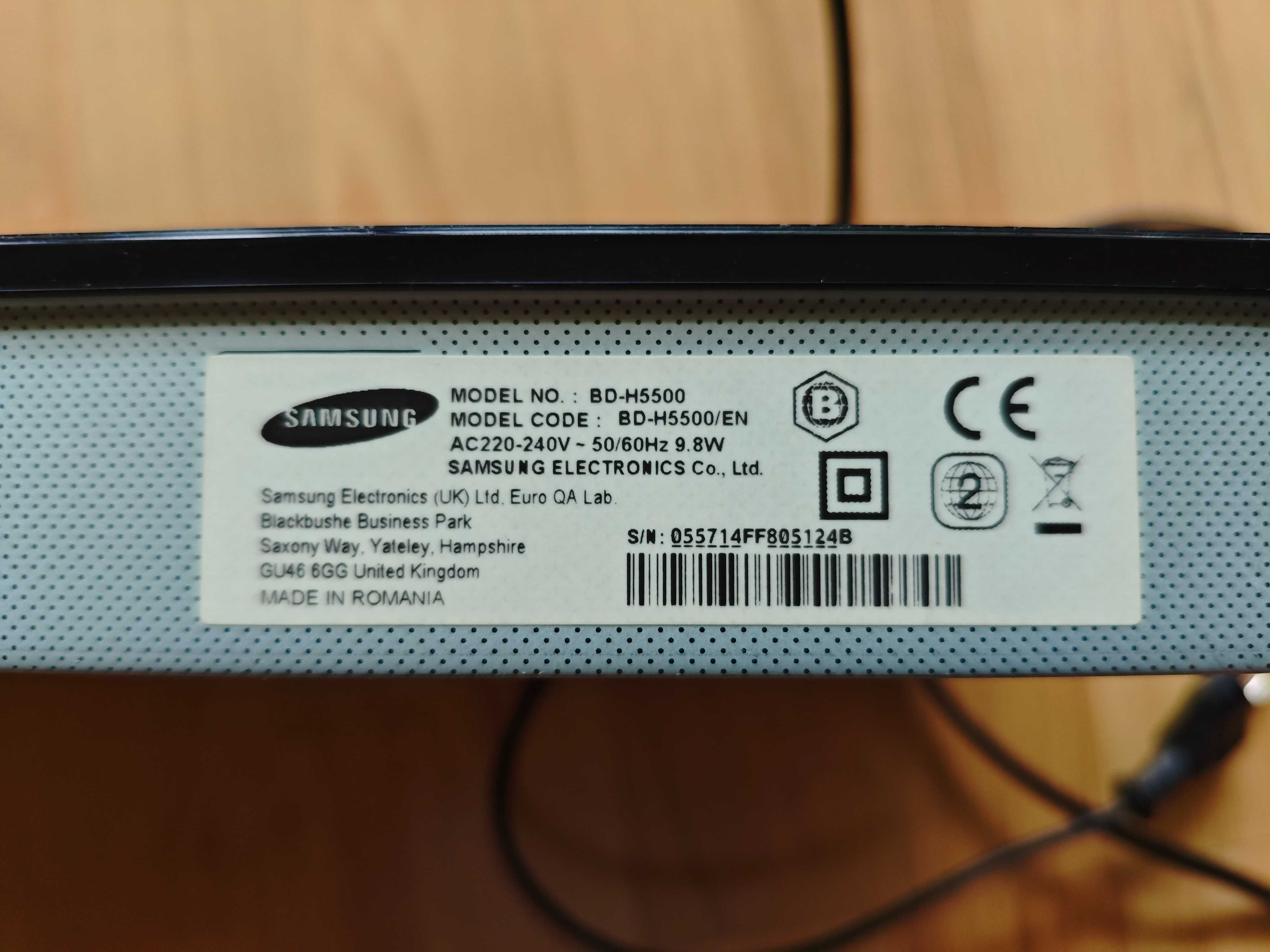 3D Blu-ray плеър Samsung BD-H5500