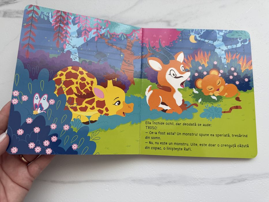 Carti pentru copii 3+ Zina Benzina, Ella se teme de intuneric