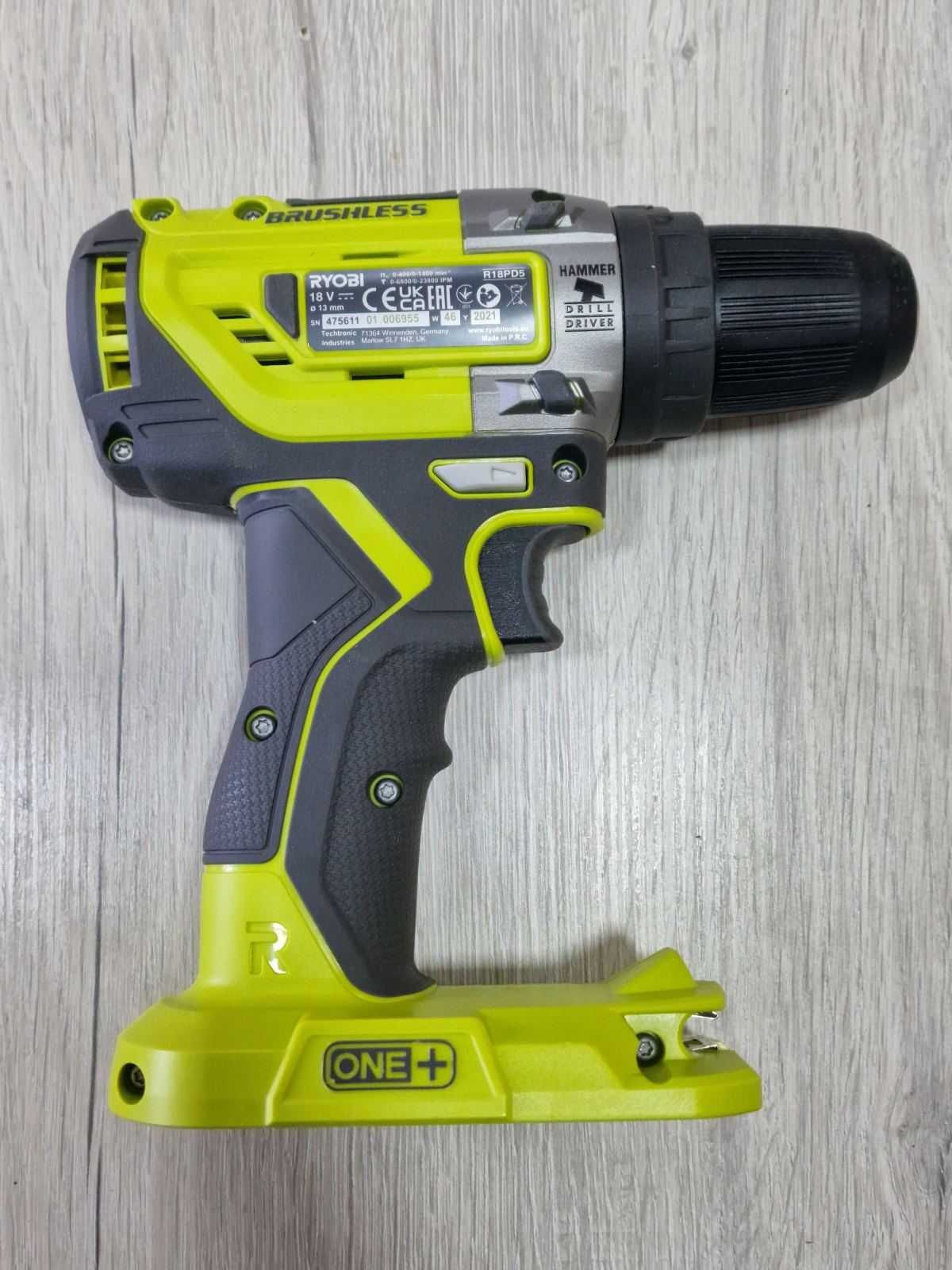 НОВ! Акумулаторен винтоверт RYOBI R18PD5-0