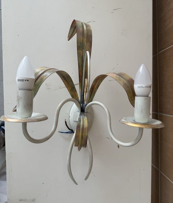 Настенный светильник, Бра в винтажном стиле