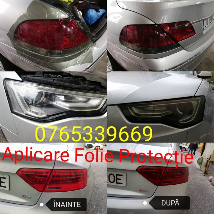 polish faruri auto și Aplicare Folie Protecție