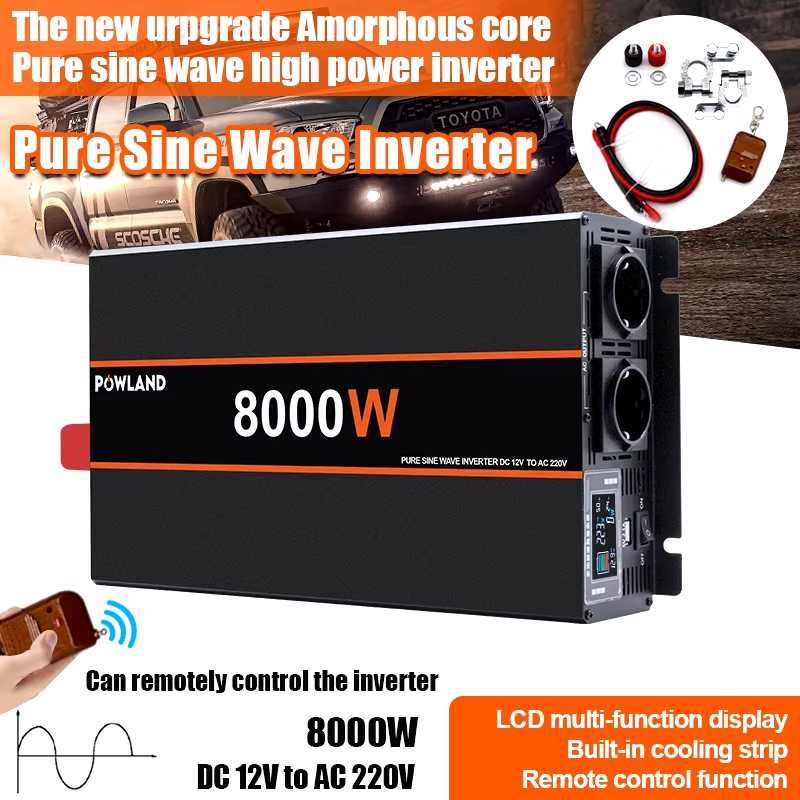 Invertor de 8000W 12V Masina