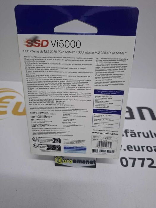 Solid State Drive (SSD) Verbatim Vi3000, 1TB -N2-