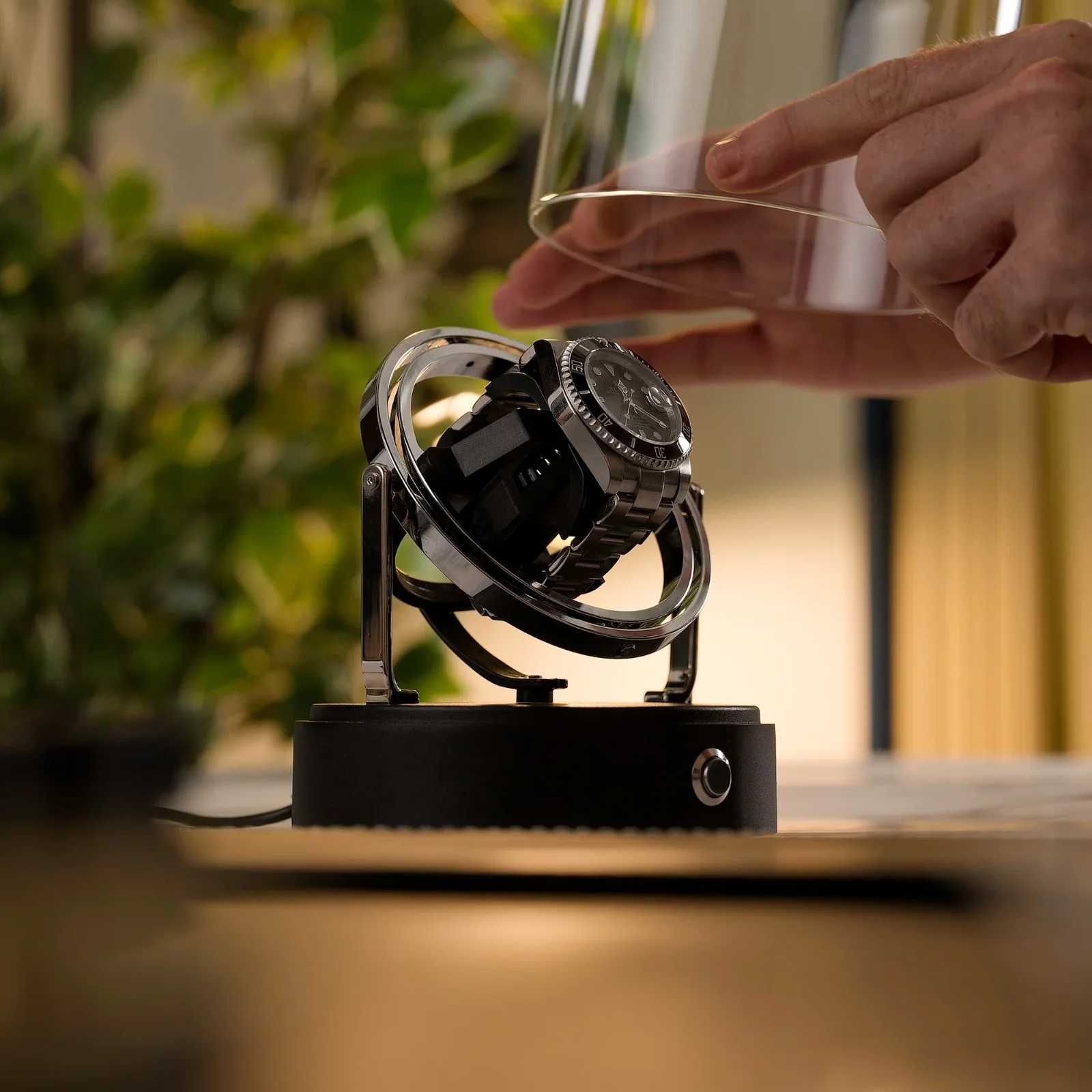 Виндер для часов Gyroscope Single Slot Watch Winder - Mercury