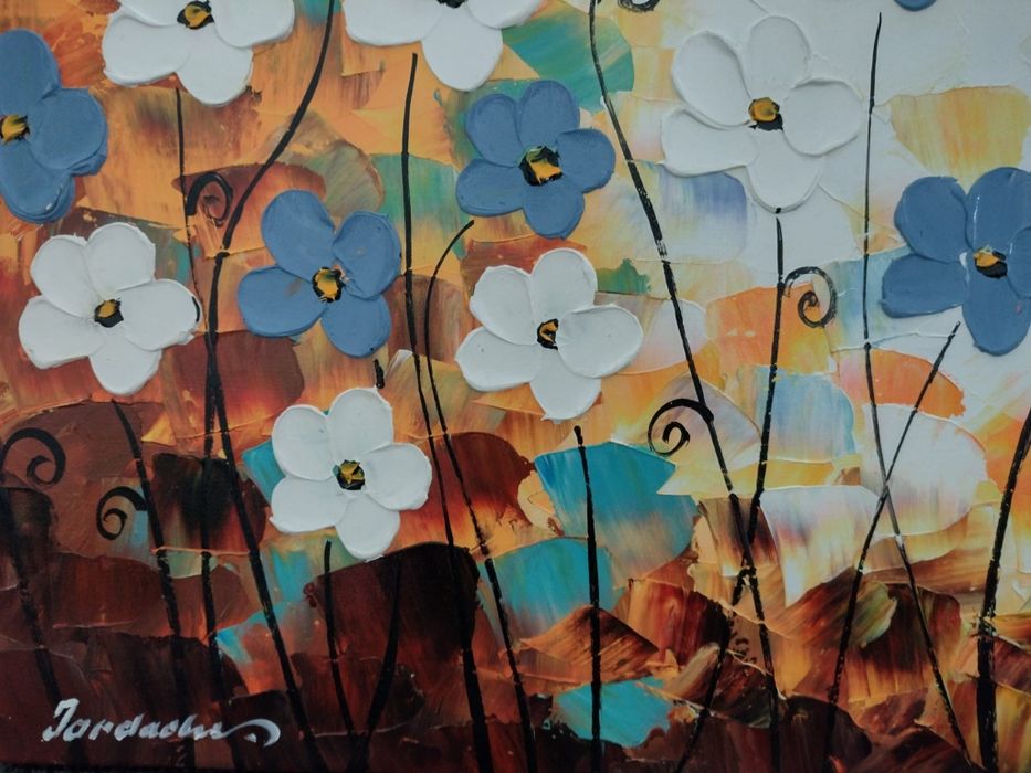 Tablou pictat manual