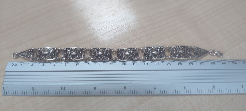 Brățară argint 19 cm,12 grame