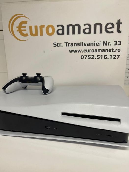 Consola PlayStation 5 (PS5) 825GB, C-Chassis, White CFI-1216A -T-