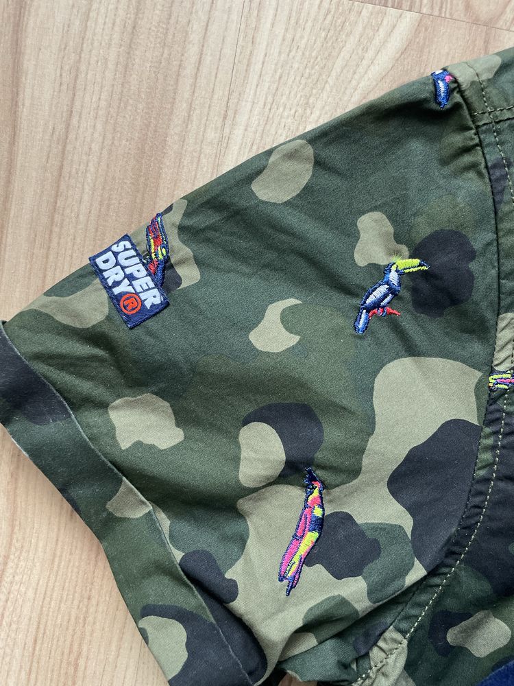 SUPERDRY / мъжка риза къс ръкав S/M