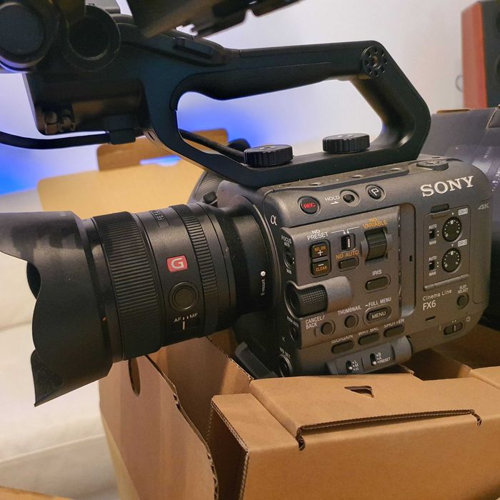 Camera SONY Fx6 - factura si garantie din august 2025