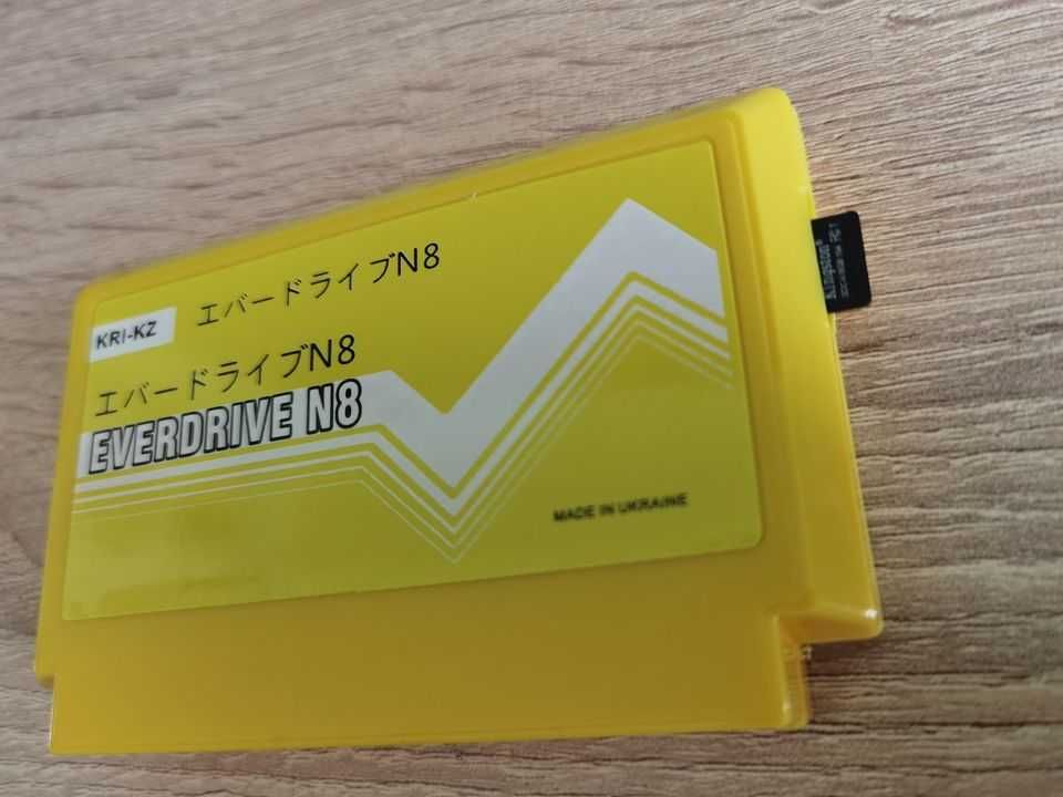 ВСИЧКИ игри за Nintendo NES Famicom в 1 Everdrive N8 дискета 8GB карта
