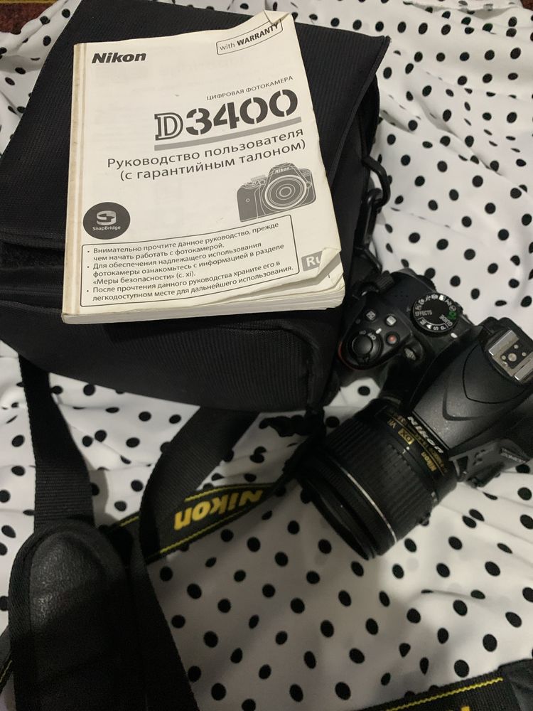 Фотоаппарат Nikon D3400