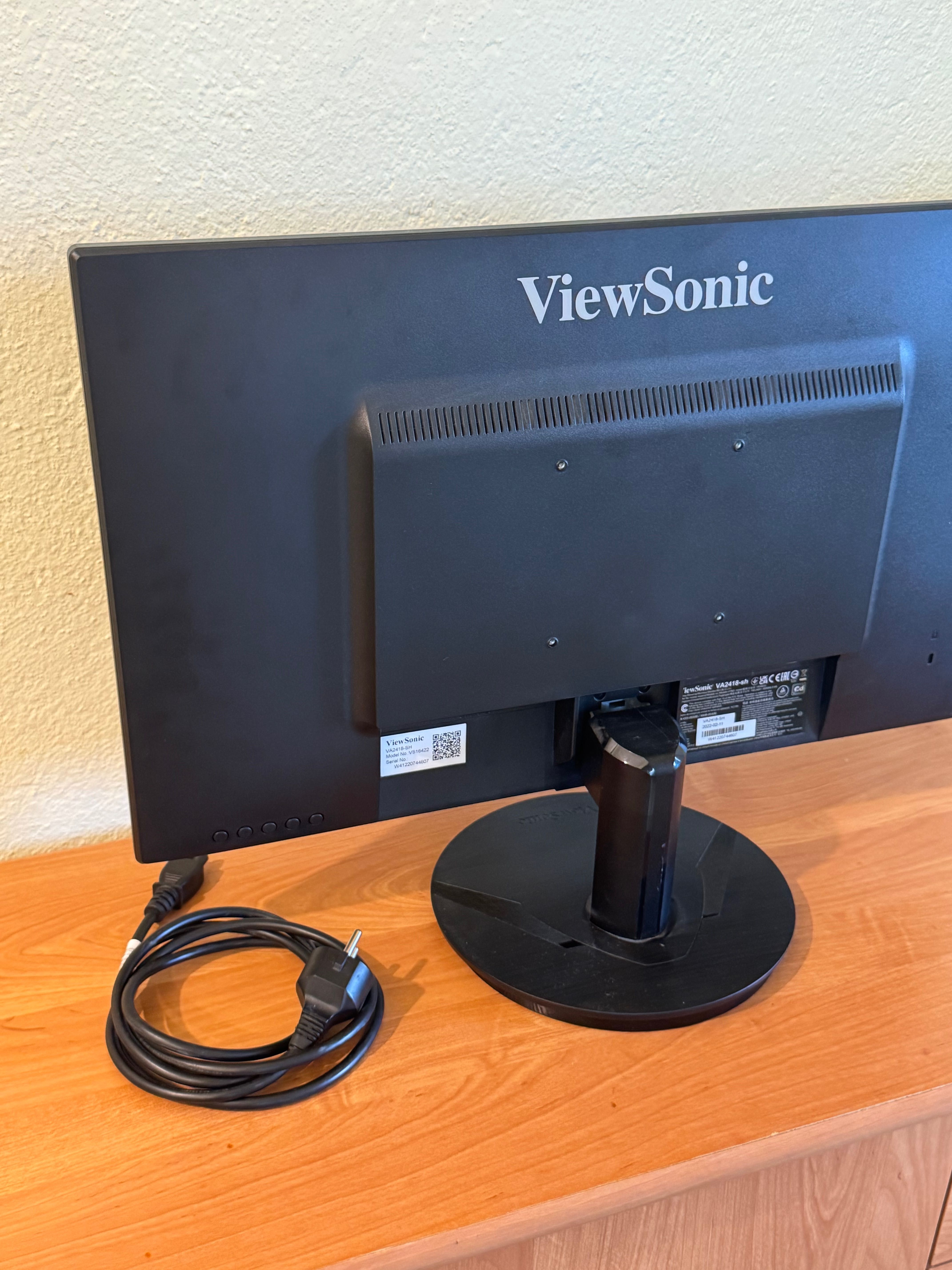 Gaming monitor 24” ViewSonic VA2418-sh