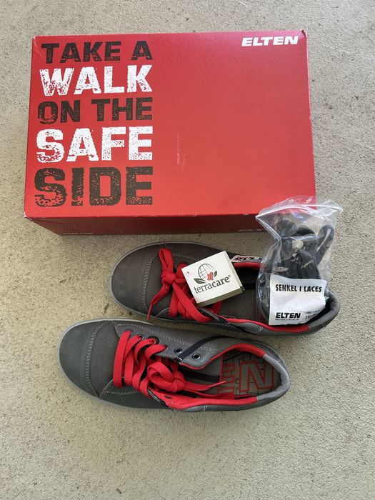 Adidasi de protectie ortopedici din piele