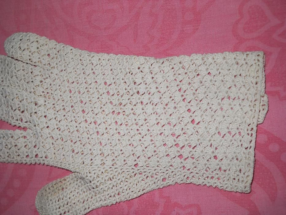 Manusi Albe Dama crosetate manual