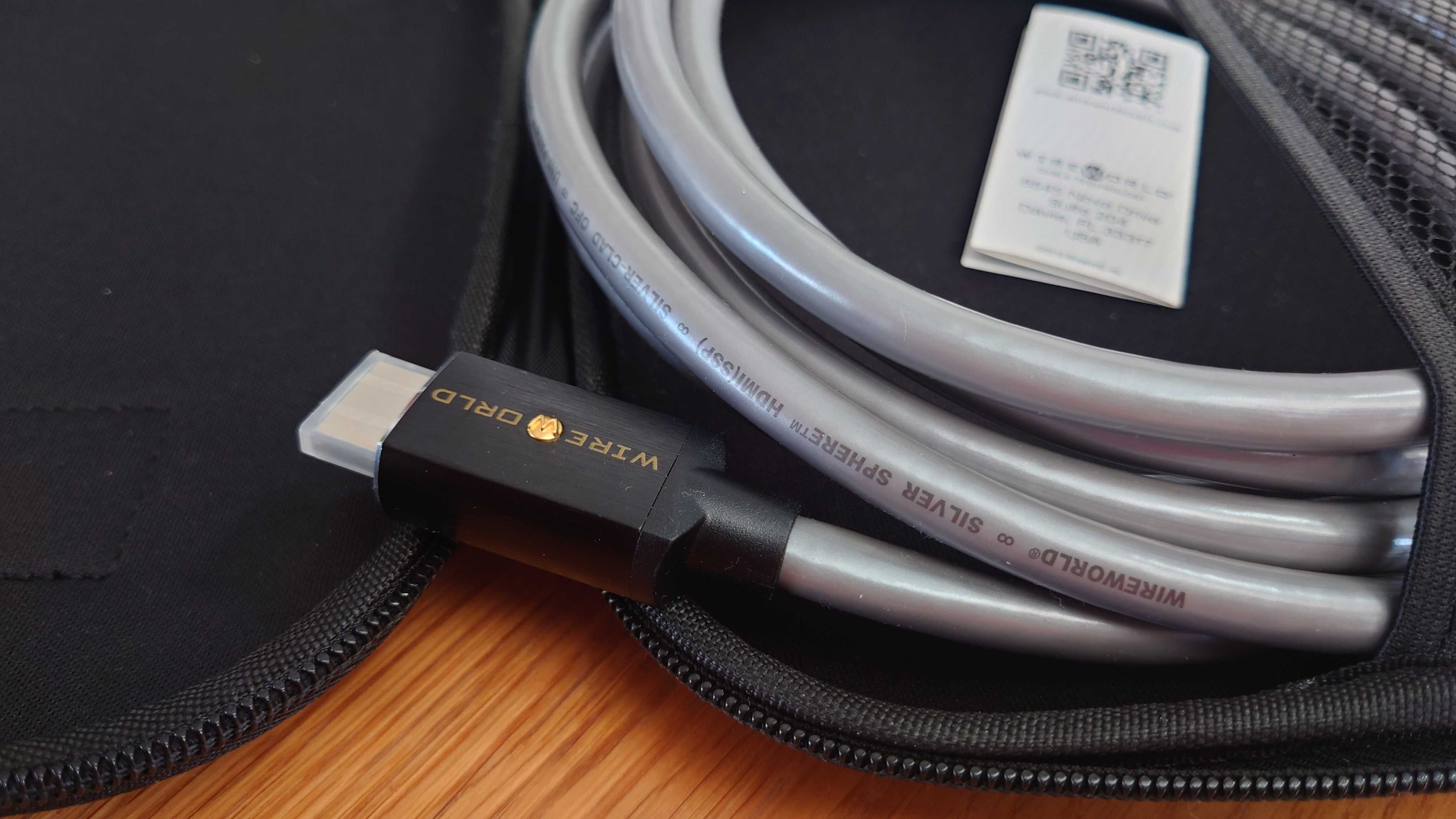 Оригинален Wireworld Silver Sphere HDMI 48G 8К Cable, 3 метра