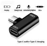 Adaptor spliter 2x usb c, incarcare si transfer de date