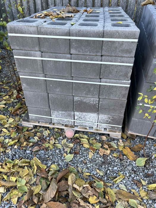 Vand boltari de gard Rivago gri antracit 20×20 cm