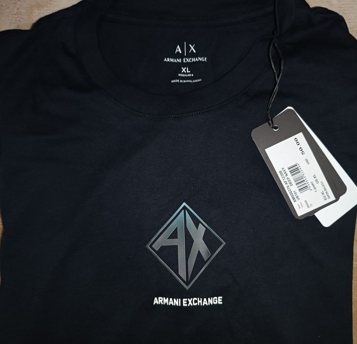 Срочно!Футболка armani exchange оригинал синего цвета