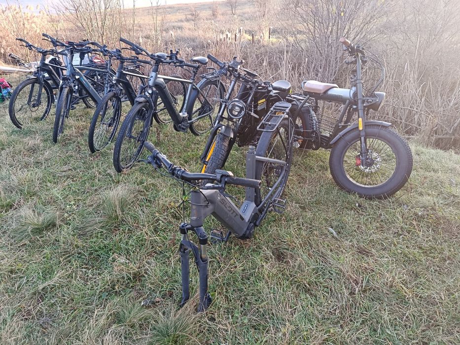 De vanzare un set de  10 biciclete de calitate, folosite putin,.