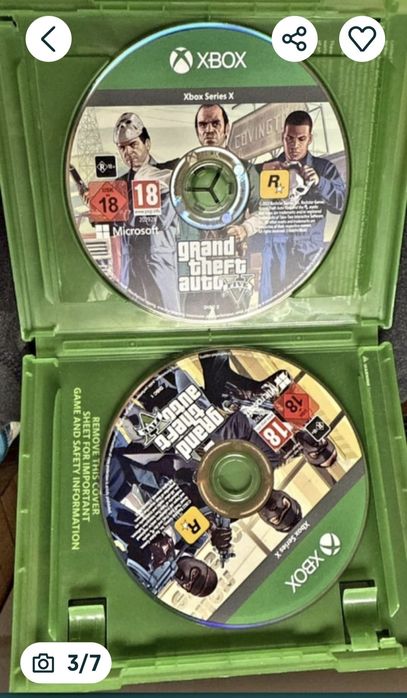 GTA 4/GTA 5 Controller/ Gamepad Original Wireless Xbox360/Xbox One