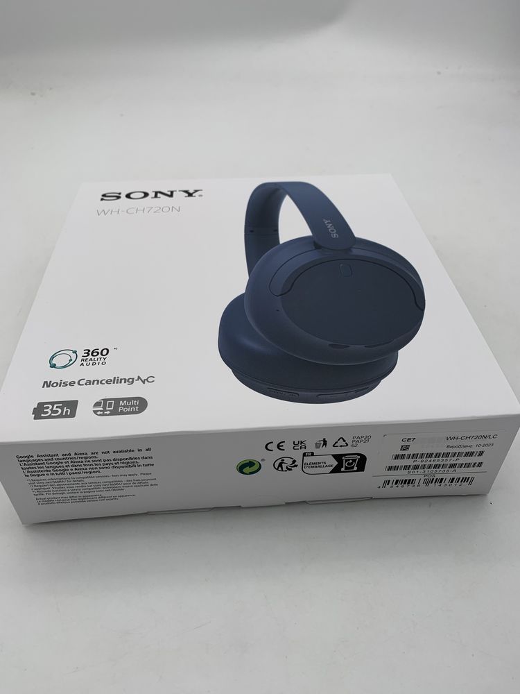 Sony WH-CH720NL, Noise Cancelling, sigilate, transport inclus