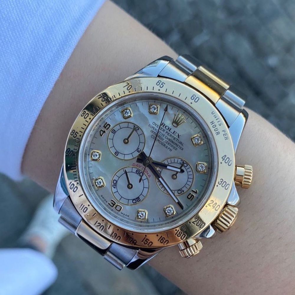 Ceas Rolex Daytona Pearl Dial 40 mm lady