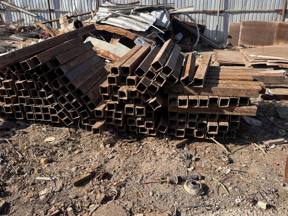 Квадрат труба б/у советские