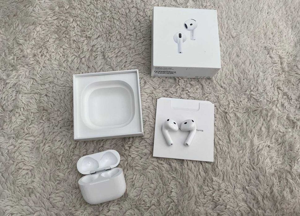 AirPods 4 Anc Orginal 100% Идеал Состояния Полный Комплект