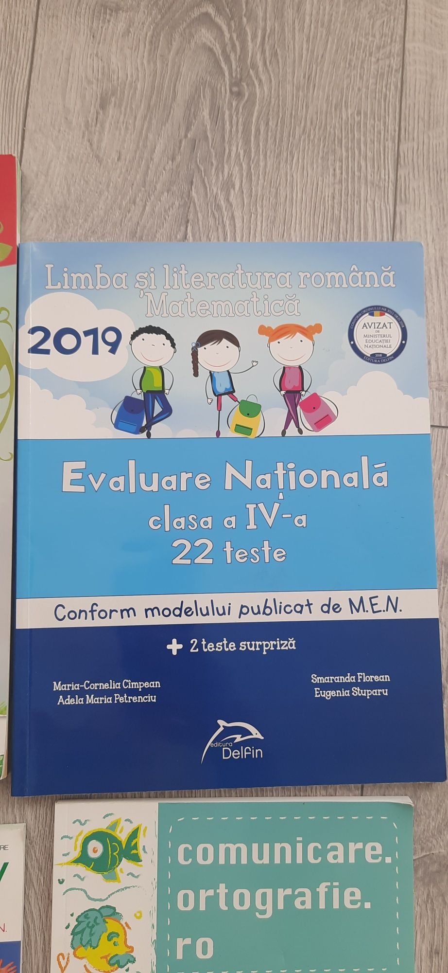 Cărți pt Evaluarea Nationala clasa a 4 a