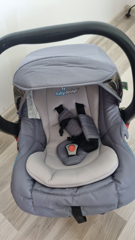 Количка Baby Design lupo с 3 коша