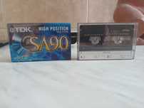 Lot de două casete audio TDK SA chromdioxid 90minute