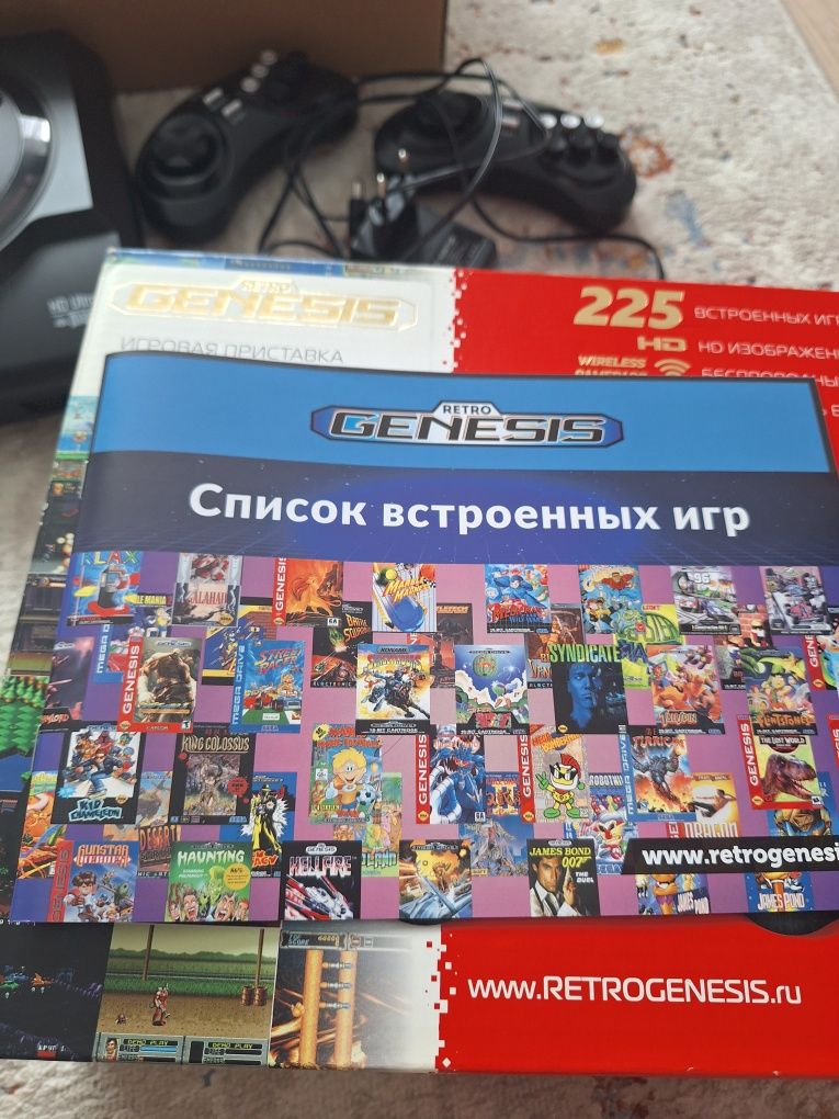 Продам игровую приставку Genesis retro