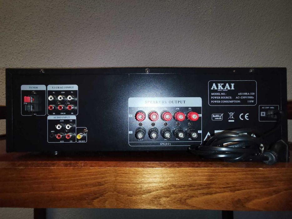 Amplificator Akai AS110RA-320 + Telecomanda